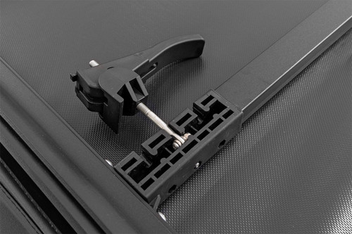 Rough Country 41307550 - Soft Tri-Fold Bed Cover - 5'7 inch Bed - Ram 1500 (19-25)/1500 TRX (21-24)