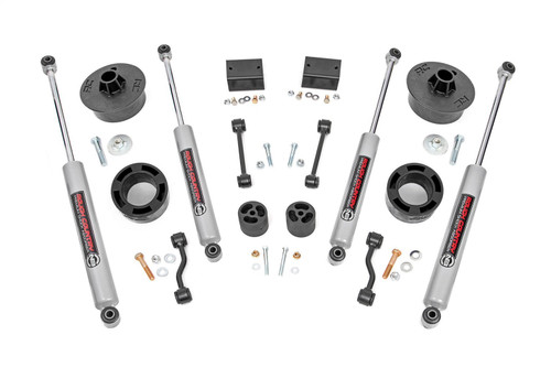 Rough Country 79430 - 2.5 Inch Lift Kit - Spacers - N3 - Jeep Wrangler JL/Wrangler Unlimited (2024)