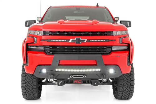 Rough Country F-C319201A-GAZ - Fender Flares - SF1 - GAZ Summit White - Chevy Silverado 1500 2WD/4WD (19-24)