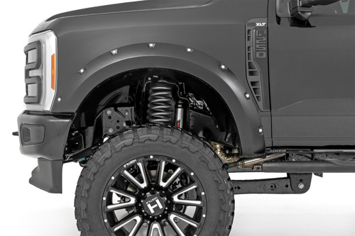 Rough Country F-F20231-YZ - Pocket Fender Flares - YZ Oxford White - Ford F-250/F-350 Super Duty (23-24) Rough Country F-F20231-YZ - Pocket Fender Flares - YZ Oxford White - Ford F-250/F-350 Super Duty (23-24)