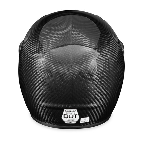 Simpson Motorcycle OB3C2X - Outlaw Bandit 3 Helmet - Carbon Fiber