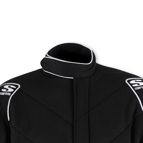 Simpson Safety 4802151 - Simpson Racing 6G SFI 20 SUIT BLACK - SM