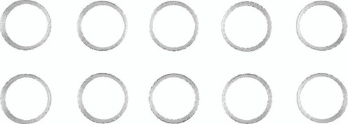 TwinPower 043206 - Twin Power 84-Up Evo BT and XL and M8 Exhaust Gaskets Replaces 65324-83 Tapered 10 Pk
