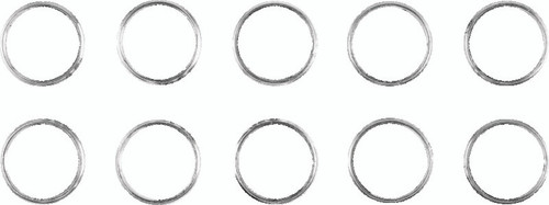 TwinPower 043207 - Twin Power 84-Up Evo BT and XL and M8 Exhaust Gaskets Replaces 65324-83 Extreme Performance 10 Pk