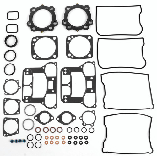 TwinPower 043158 - Twin Power 84-91 Evolution Big Twin Top End Gasket Kit Replaces H-D 17033-83B 3.5 Inch Bore