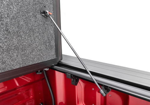 Undercover AR22021L-PQ - 17-24 Ford Super Duty 80.4in Fusion Bed Cover - Race Red