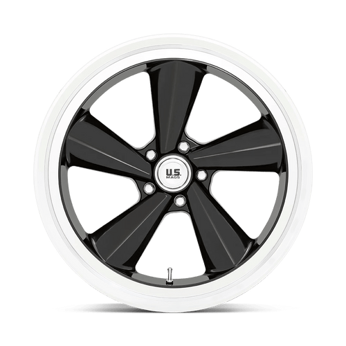 US Mags U13622057357L - U136 Ts 22X10.5 Gloss Black With Diamond Cut Lip US Mags U13622057357L - U136 Ts 22X10.5 Gloss Black With Diamond Cut Lip
