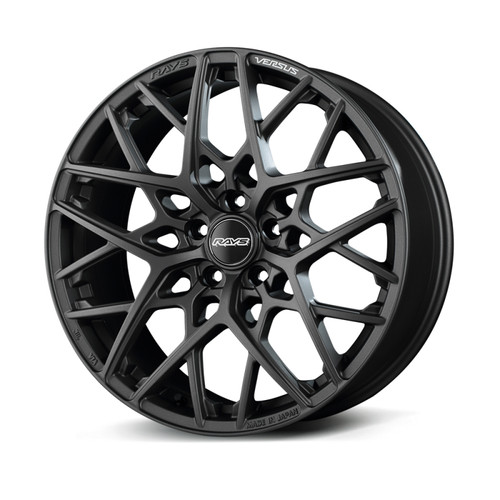 Versus WTKM425EAPJ - VV25M 19X9.5 / +25 / 5x114.3 - Matte Super Dark Gunmetal