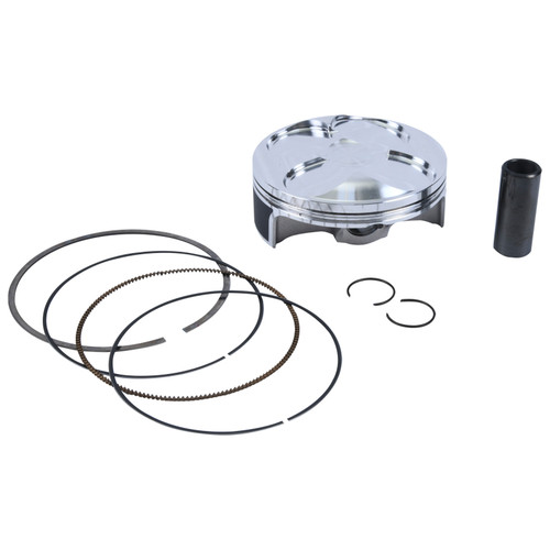 Vertex Pistons 24374B - Vertex Piston 19-24 Honda CRF 450 R 450cc Forged High Compression Piston Kit