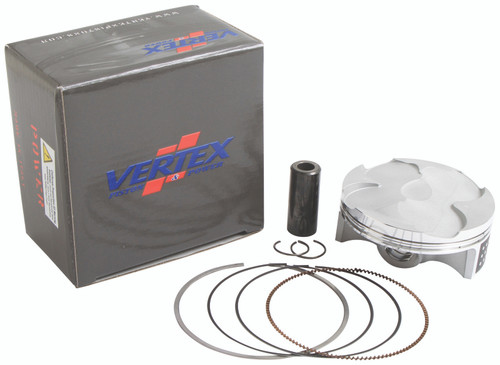Vertex Pistons 24515B - Vertex Piston 21-22 Kawasaki KX 250 F 250cc Forged GP Racers Choice Piston Kit