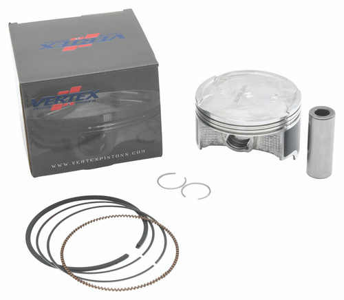 Vertex Pistons 24486050 - Vertex Piston 16-24 Honda Pioneer 1000 1000cc +0.50mm Oversized Cast Replica Piston Kit