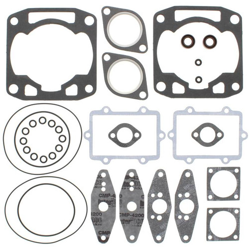 Vertex Pistons 710273 - Vertex Gaskets 02-06 Arctic Cat ZR 440 Sno-Pro Top End Gasket Kit