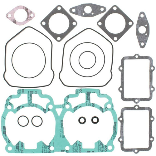 Vertex Pistons 710258 - Vertex Gaskets 06-07 Ski-Doo MX Z 440 Racing LC Top End Gasket Kit