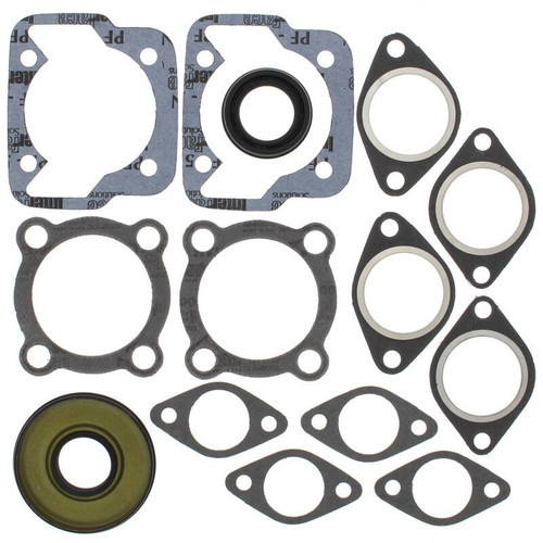 Vertex Pistons 711036 - Vertex Gaskets 1969 Yamaha SL396 Complete Gasket Kit w/ Oil Seals