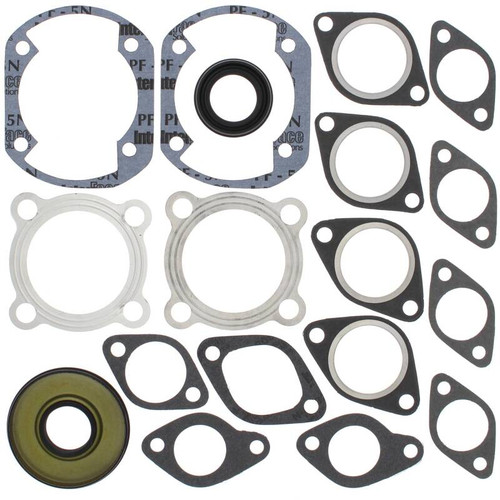 Vertex Pistons 711031 - Vertex Gaskets 1971 Yamaha GP GP396 Complete Gasket Kit w/ Oil Seals