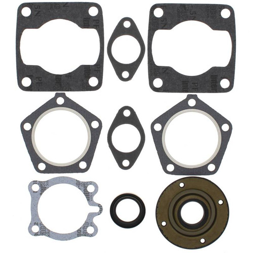 Vertex Pistons 711073 - Vertex Gaskets 72-76 Polaris Colt/Colt SS Complete Gasket Kit w/ Oil Seals