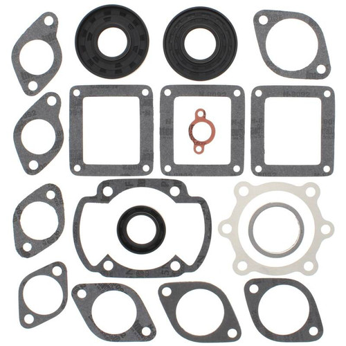 Vertex Pistons 711130 - Vertex Gaskets 72-76 Yamaha GP 73-6 / SL 72-3 Complete Gasket Kit w/ Oil Seals