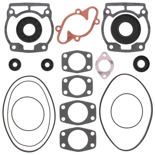 Vertex Pistons 711165A - Vertex Gaskets 1985 Ski-Doo Formula MX Complete Gasket Kit w/ Oil Seals