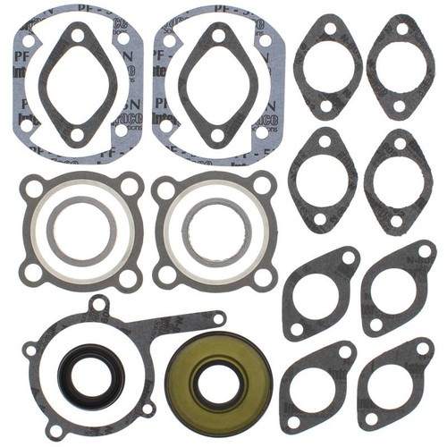 Vertex Pistons 711143 - Vertex Gaskets 72-73 Yamaha GP GP433 B Complete Gasket Kit w/ Oil Seals