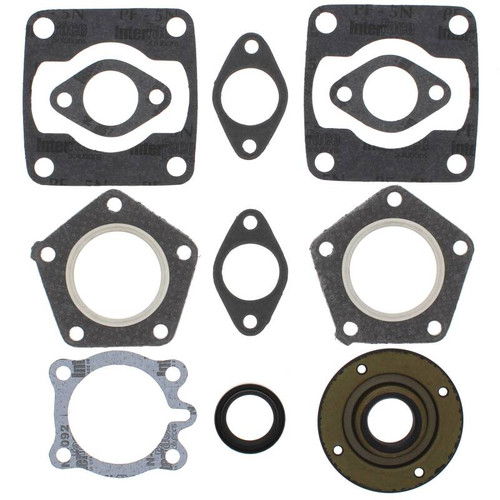 Vertex Pistons 711070 - Vertex Gaskets 75-78 Polaris Colt Complete Gasket Kit w/ Oil Seals