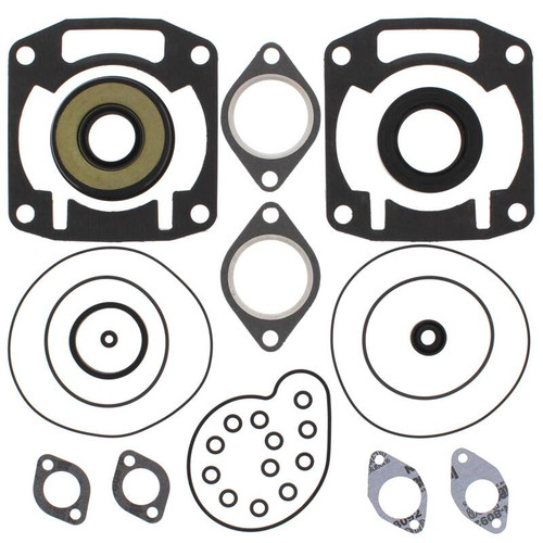 Vertex Pistons 711188 - Vertex Gaskets 1995 Arctic Cat ZR 400 Complete Gasket Kit w/ Oil Seals