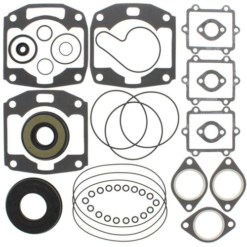 Vertex Pistons 711217 - Vertex Gaskets 98-99 Arctic Cat Pantera 800 Complete Gasket Kit w/ Oil Seals