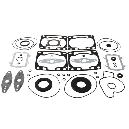 Vertex Pistons 711321 - Vertex Gaskets 14-16 Arctic Cat ZR 6000 Carb Complete Gasket Kit w/ Oil Seals