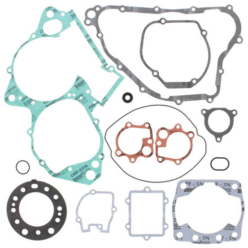 Vertex Pistons 808261 - Vertex Gaskets 02-04 Honda CR250R Complete Gasket Kit