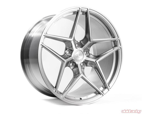 Vivid Racing VR-D04-21115-58-5130-BRS - VR Forged D04 Wheel Brushed 21x11.5 +58mm 5x130
