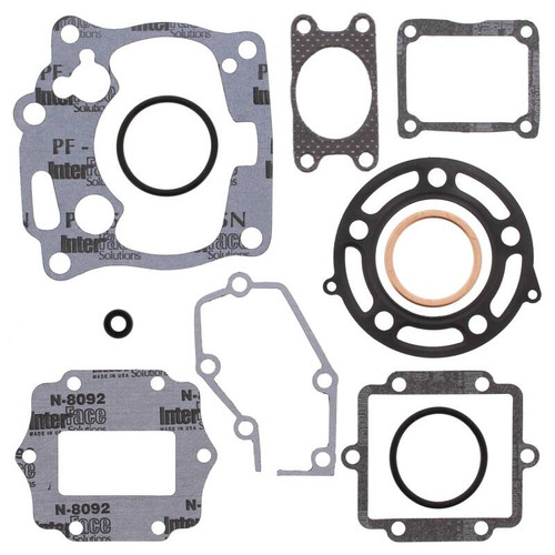 Vertex Pistons 810429 - Vertex Gaskets 01-02 Kawasaki KX125 Top End Gasket Kit
