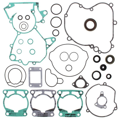 Vertex Pistons 811338 - Vertex Gaskets 21-23 Gas-Gas MC 65 Complete Gasket Kit w/ Oil Seals