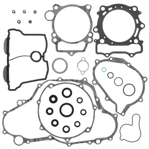 Vertex Pistons 811676 - Vertex Gaskets 2000 Yamaha WR400F Complete Gasket Kit w/ Oil Seals
