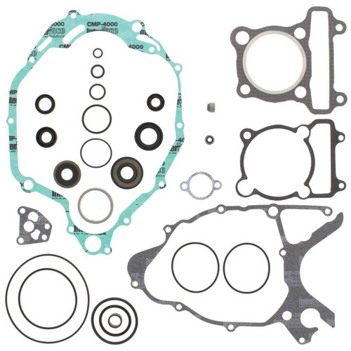 Vertex Pistons 811642 - Vertex Gaskets 87-23 Yamaha TW200 Trailway Complete Gasket Kit w/ Oil Seals