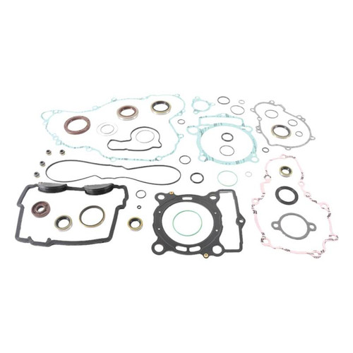 Vertex Pistons 811367 - Vertex Gaskets 14-16 Husqvarna FE 250 Complete Gasket Kit w/ Oil Seals