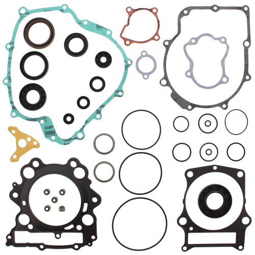 Vertex Pistons 811865 - Vertex Gaskets 02-08 Yamaha YFM660 Grizzly Complete Gasket Kit w/ Oil Seals