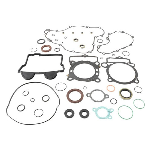 Vertex Pistons 811999 - Vertex Gaskets 17-19 Husqvarna FE 250 Complete Gasket Kit w/ Oil Seals