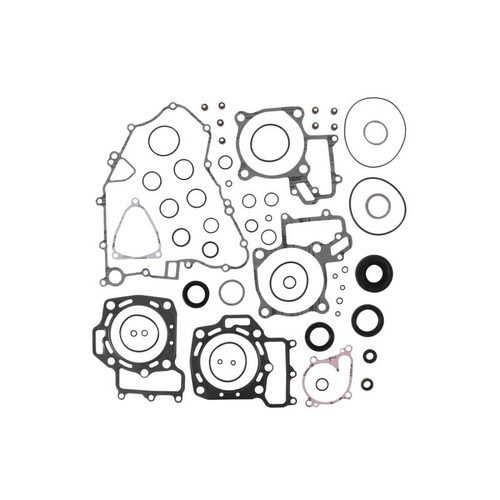 Vertex Pistons 811883 - Vertex Gaskets 15-21 Kawasaki KVF750 Brute Force Complete Gasket Kit w/ Oil Seals