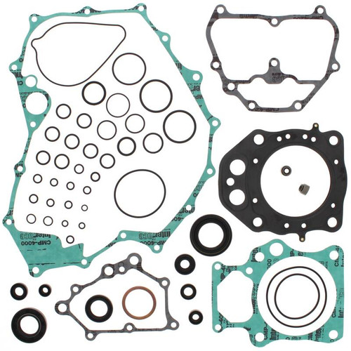 Vertex Pistons 811947 - Vertex Gaskets 09-14 Honda TRX420 FA IRS Complete Gasket Kit w/ Oil Seals