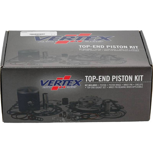 Vertex Pistons VTK23637B-1 - Vertex Piston 14-23 Kawasaki KX 85 85cc Cast Replica Top End Piston Kit
