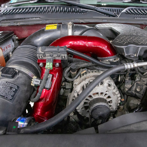 Wehrli WCF100163-BR - 06-07 Chevrolet Duramax LBZ 3in. Y-Bridge Kit - Bengal Red