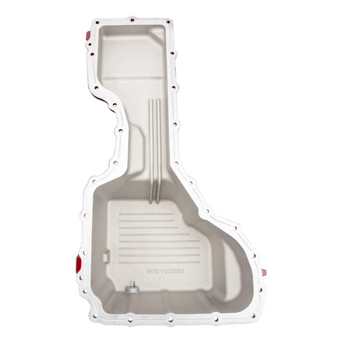 Wehrli WCF100134-GW - 20-24 L5P Duramax WCFAB X PPE High Capacity Aluminum Oil Pan - Gloss White