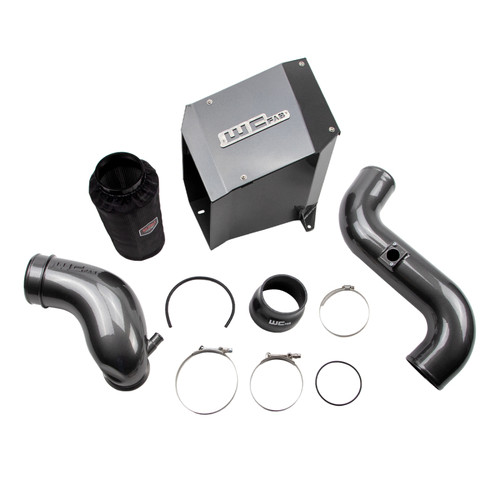 Wehrli WCF100302-SGS - 06-07 Chevrolet Duramax LBZ 4in.Stage 2 Intake Kit - Sparkle Granny Smith