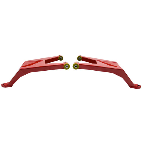 Wehrli WCF102034-TNR - 19+ Honda Talon X High Clearance Lower Boxed A-Arm Kit - Talon Red