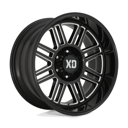 XD Wheels XD85021085318N - Xd850 Cage 20X10 Gloss Black Milled