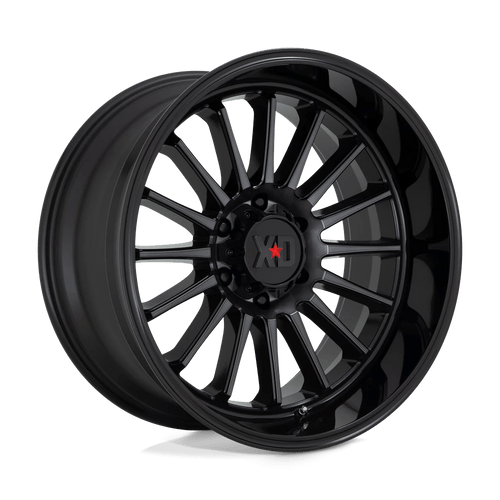 XD Wheels XD85729068400 - Xd857 Whiplash 20X9 Gloss Black With Gray Tint