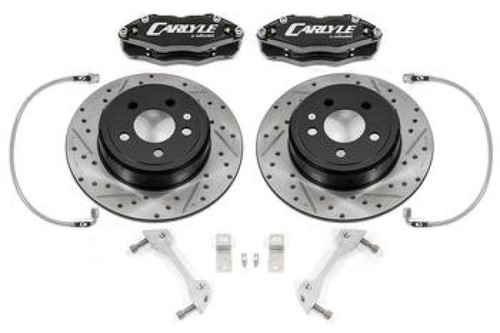 BMR DBK112 - 06-23 Dodge Charger / 08-23 Dodge Challenger 15in Conversion Brake Kit w/ Black Calipers