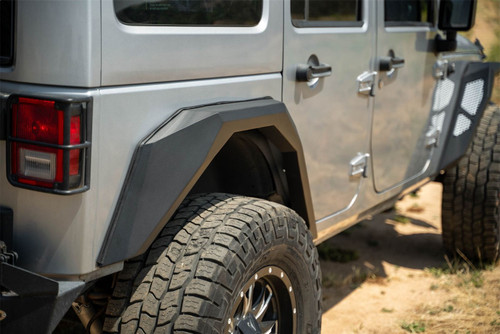 DV8 Offroad FDJK-09 - 07-18 Jeep Wrangler JK Armor Fender Flares