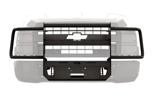 Fab Fours KC20-N3751-1 - Winch Mount; w/Mesh Insert;