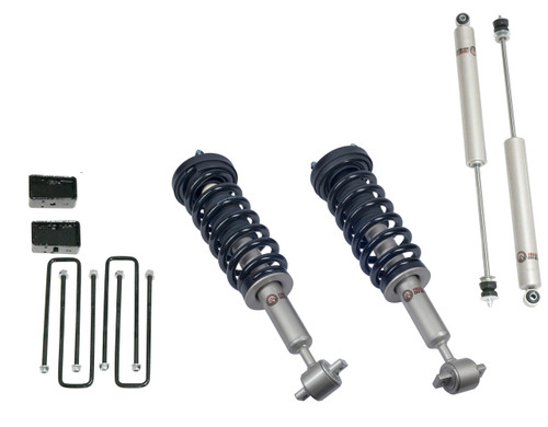 Freedom Offroad FO-F805-1-3-KIT - 3 Inch Lift Kit Front Struts w/ Rear Blocks and Shocks 14-24 Ford F-150 Freedom Off-Road