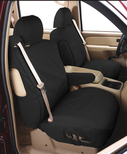 Covercraft SS2407PCCH - 07-09 Subaru Outback Polycotton SeatSaver Custom Front Row Seat Covers - Charcoal